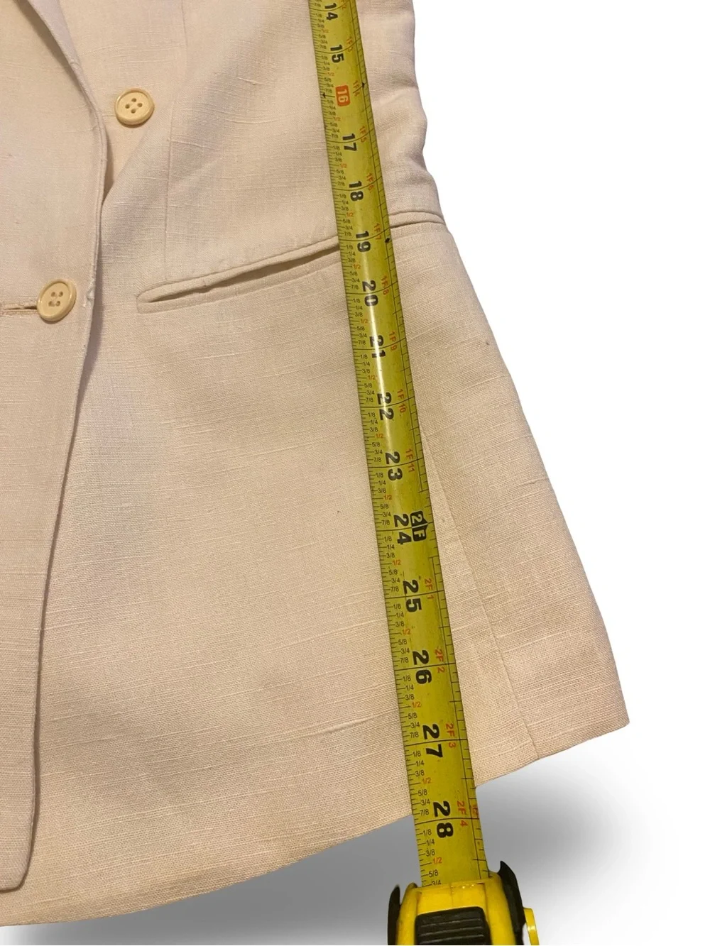 Classic Beige Double-Breasted Men's Blazer